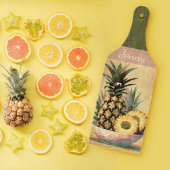 Planche À Découper Panneau de découpe de bol d'ananas