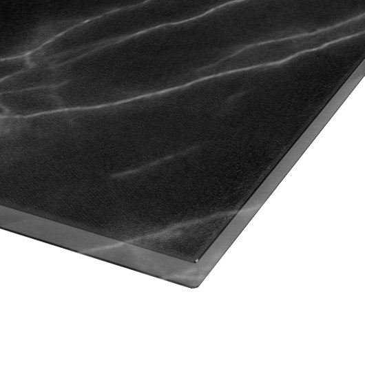 Planche À Découper Panneau de découpe en marbre noir (Coin)