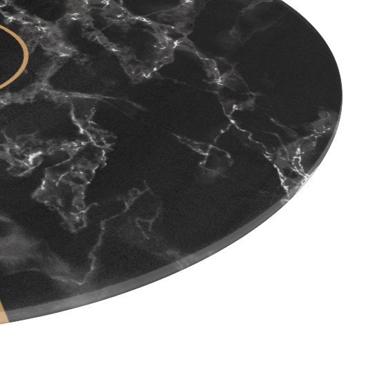 Planche À Découper Panneau de découpe en pierre de marbre blanc noir  (Coin)