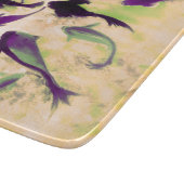 Planche À Découper Panneau de découpe en verre (Coin)