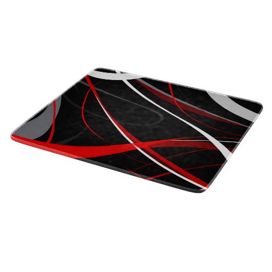 Planche À Découper Panneau de découpe en verre (Coin)