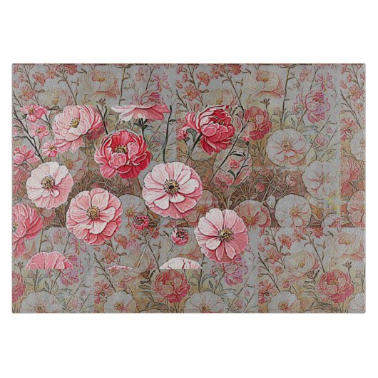 Planche À Découper Panneau de découpe en verre (Devant)