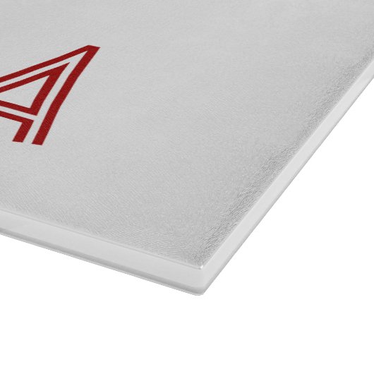 Planche À Découper Panneau de découpe en verre (Coin)