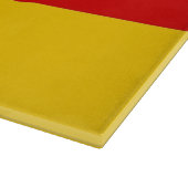 Planche À Découper Panneau de découpe en verre avec Drapeau d'Allemag (Coin)