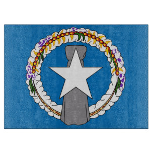 Planche À Découper Panneau de découpe en verre avec Drapeau de Marian