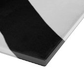 Planche À Découper Panneau de découpe en verre avec Drapeau de Monter (Coin)