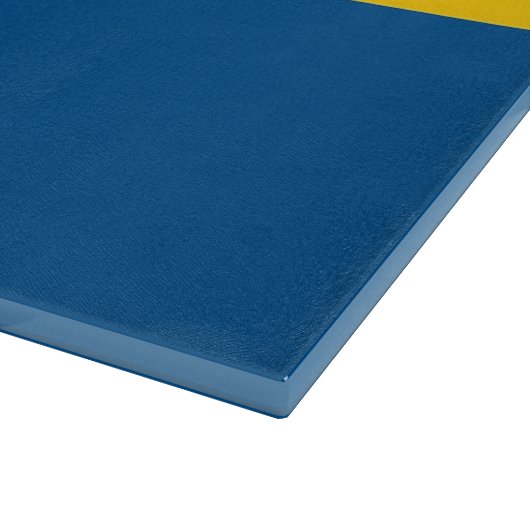 Planche À Découper Panneau de découpe en verre avec Drapeau de Suède (Coin)