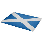 Planche À Découper Panneau de découpe en verre avec Drapeau d'Ecosse (Coin)