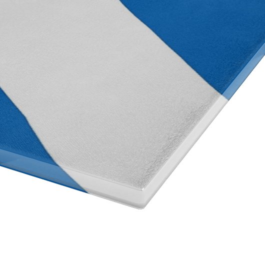 Planche À Découper Panneau de découpe en verre avec Drapeau d'Ecosse (Coin)