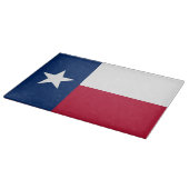 Planche À Découper Panneau de découpe en verre avec Drapeau du Texas, (Coin)