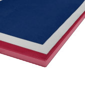 Planche À Découper Panneau de découpe en verre avec Drapeau du Wyomin (Coin)