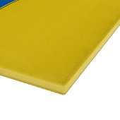 Planche À Découper Panneau de découpe en verre avec Drapeau d'Ukraine (Coin)