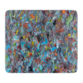 Planche À Découper Panneau de découpe en verre Cold Breeze Deco (Devant)