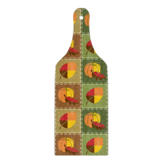 Planche À Découper Panneau de découpe en verre d'automne (Devant)