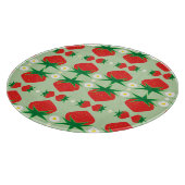 Planche À Découper Panneau de découpe en verre de fraise (Coin)
