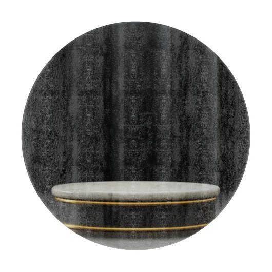 Planche À Découper Panneau de découpe en verre de marbre (Devant)