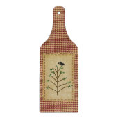 Planche À Découper Panneau de découpe en verre de pin primitif (Devant)