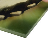 Planche À Découper Panneau de découpe en verre papillon (Coin)