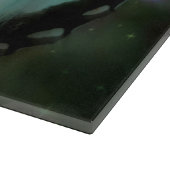 Planche À Découper Panneau de découpe en verre papillon (Coin)