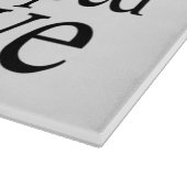 Planche À Découper Panneau de découpe en verre personnalisé (Coin)