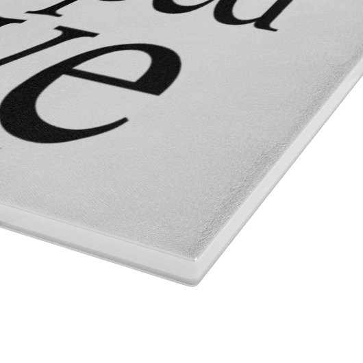 Planche À Découper Panneau de découpe en verre personnalisé (Coin)