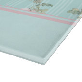 Planche À Découper Panneau de découpe en verre personnalisé Chic Shab (Coin)