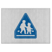 Planche À Découper Panneau de signalisation scolaire >> Japonais (Devant)