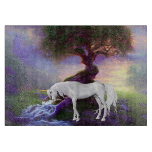 Planche À Découper Panneau décoratif de coupe en verre 15"x11"