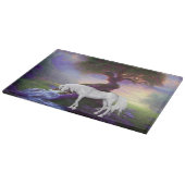 Planche À Découper Panneau décoratif de coupe en verre 15"x11" (Coin)