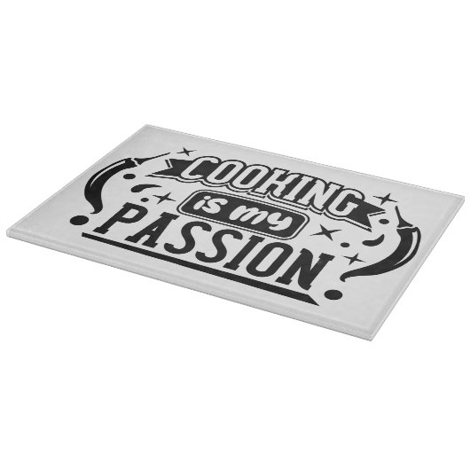 Planche À Découper Panneau décoratif de coupe en verre 15"x11" (Coin)