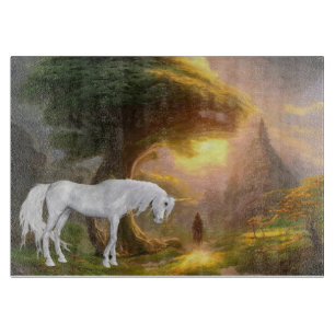 Planche À Découper Panneau décoratif de coupe en verre 15"x11"