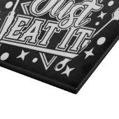 Planche À Découper Panneau décoratif de coupe en verre 15"x11" (Coin)