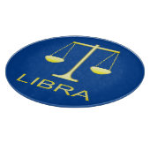 Planche À Découper Panneau étoile Balance dorée de Libra (Coin)