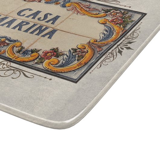 Planche À Découper Panneau Maison espagnole (Coin)