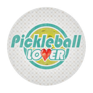 Planche À Découper Panneaux de coupe en verre 2B Pickleball Lover Opt