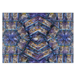Planche À Découper Panneaux de coupe en verre futuriste Chrystal X7-1