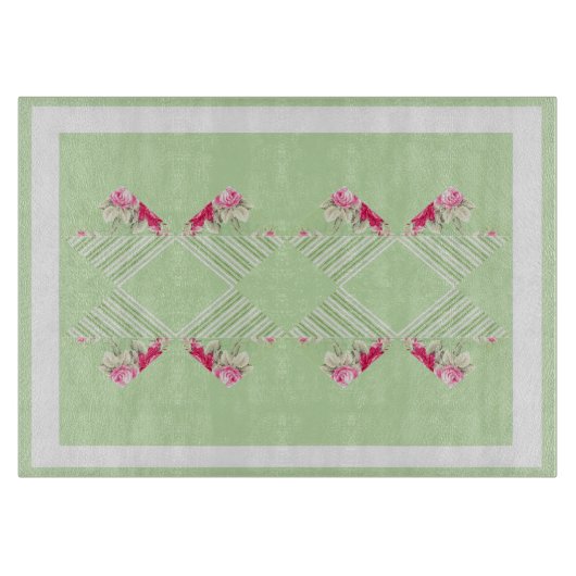 Planche À Découper Panneaux de découpe en verre de Patchwork (Devant)