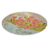 Planche À Découper Pansies dans un bol (Coin)