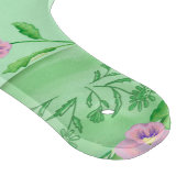 Planche À Découper Pansies rouges bol vert et arrière - plan (Coin)