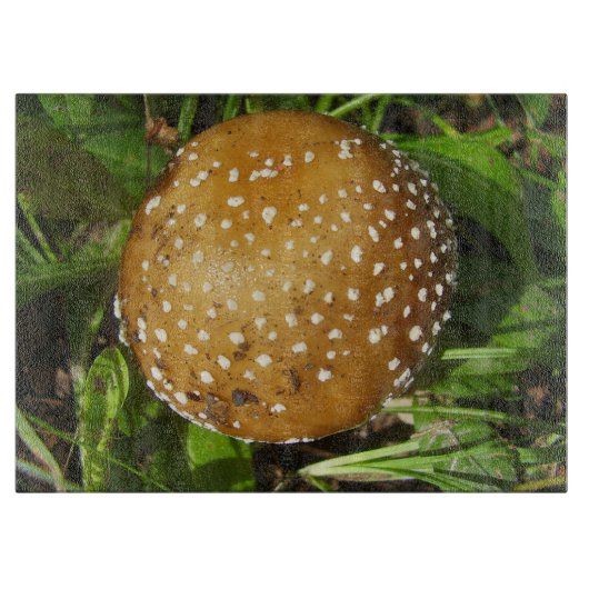 Planche À Découper Panther Casquette de champignon de verre (Devant)