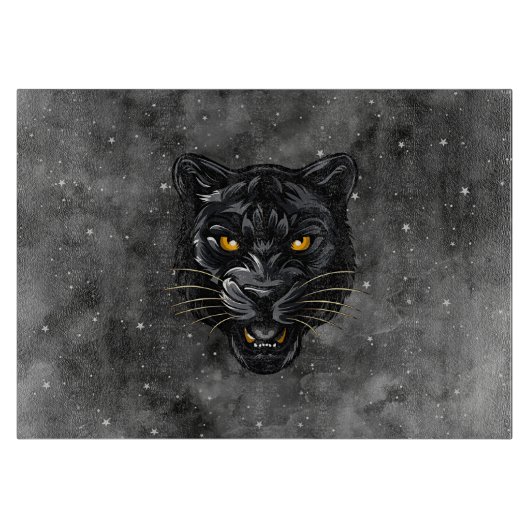 Planche À Découper Panthère noire (Devant)