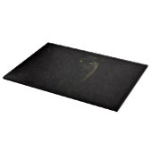 Planche À Découper Panthère noire Black 4 Luxe Glass board (Coin)