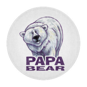 Planche À Découper Papa Polar Bear