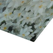 Planche À Découper Paperwhite Narcissus Fleurs blanches délicates (Coin)