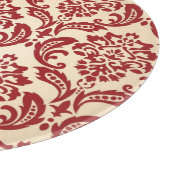 Planche À Découper Papier peint de motif de damassé (Coin)