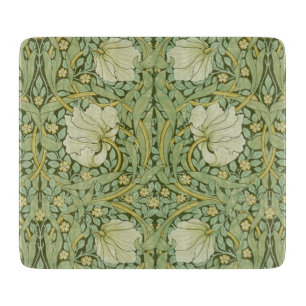 Planche À Découper Papier peint floral bleu Pimpernel de William Morr