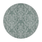 Planche À Découper Papier peint floral vert (Devant)