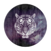 Planche À Découper Papier peint Galaxy Tiger Face (Devant)
