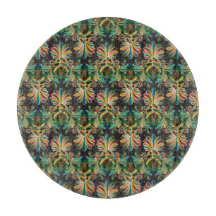 Planche À Découper Papier peint Ornate Flower Luxury