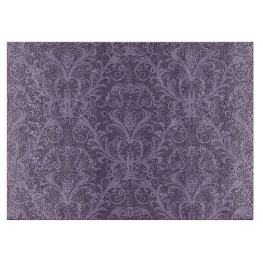 Planche À Découper Papier peint pourpre de luxe (Devant)